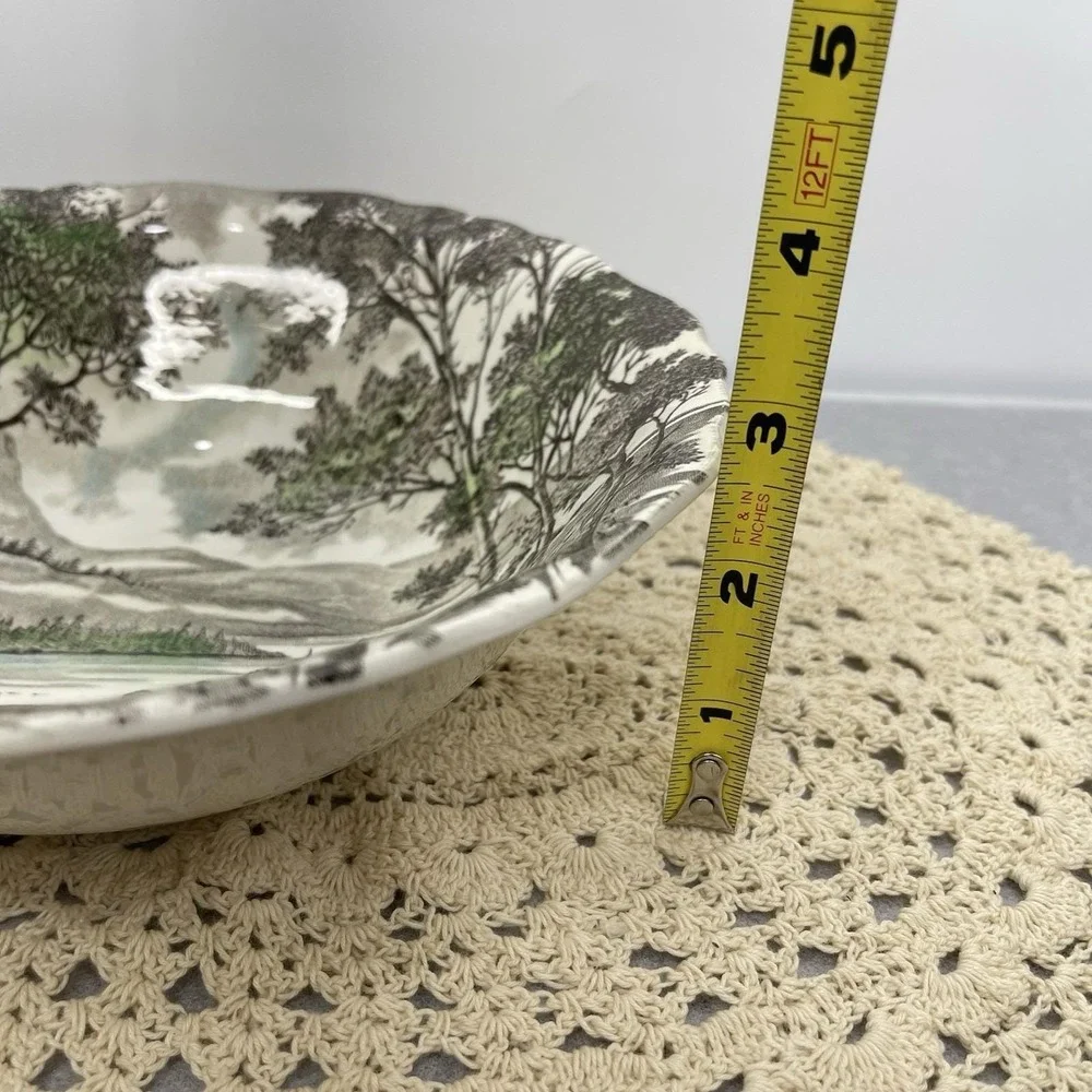 Vintage 1955 J & G Meakin Welcome Home Round Vegetable Bowl 8.25